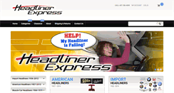 Desktop Screenshot of headlinerexpress.com