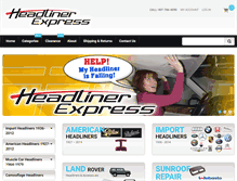 Tablet Screenshot of headlinerexpress.com